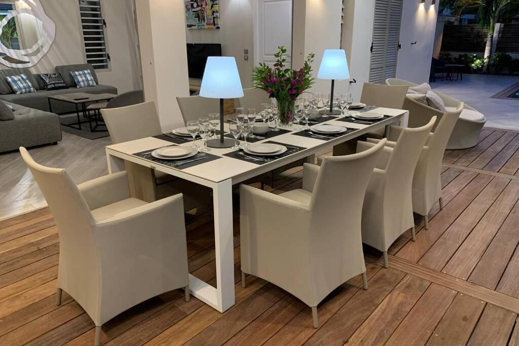 Villa Manzana : Neuve 4Ch 4Sdb 2 Piscines - Luxe Сен Франсоа Екстериор снимка